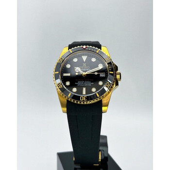 Custom Seiko Mod • Black Gold Yachtmaster • 36mm